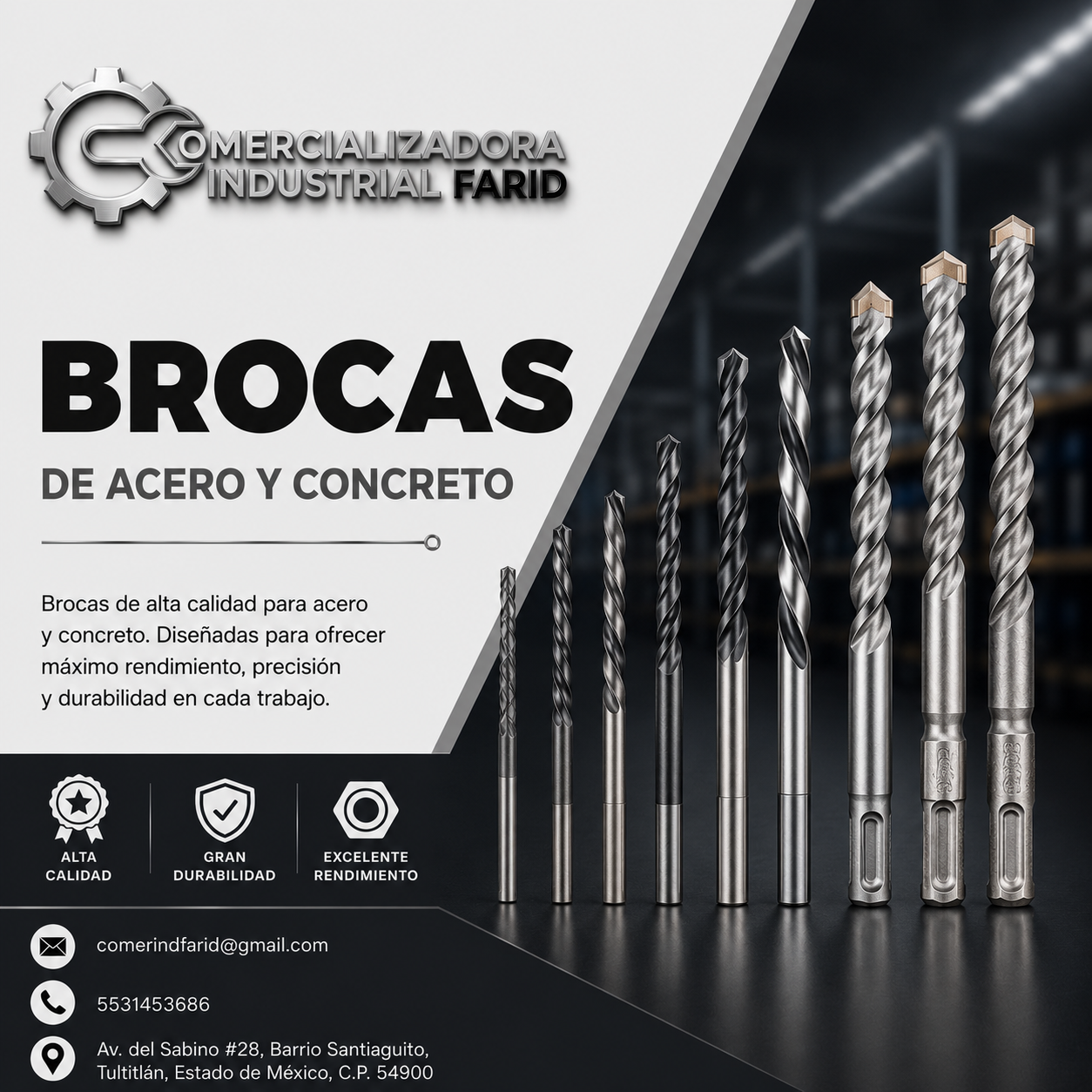 Brocas industriales