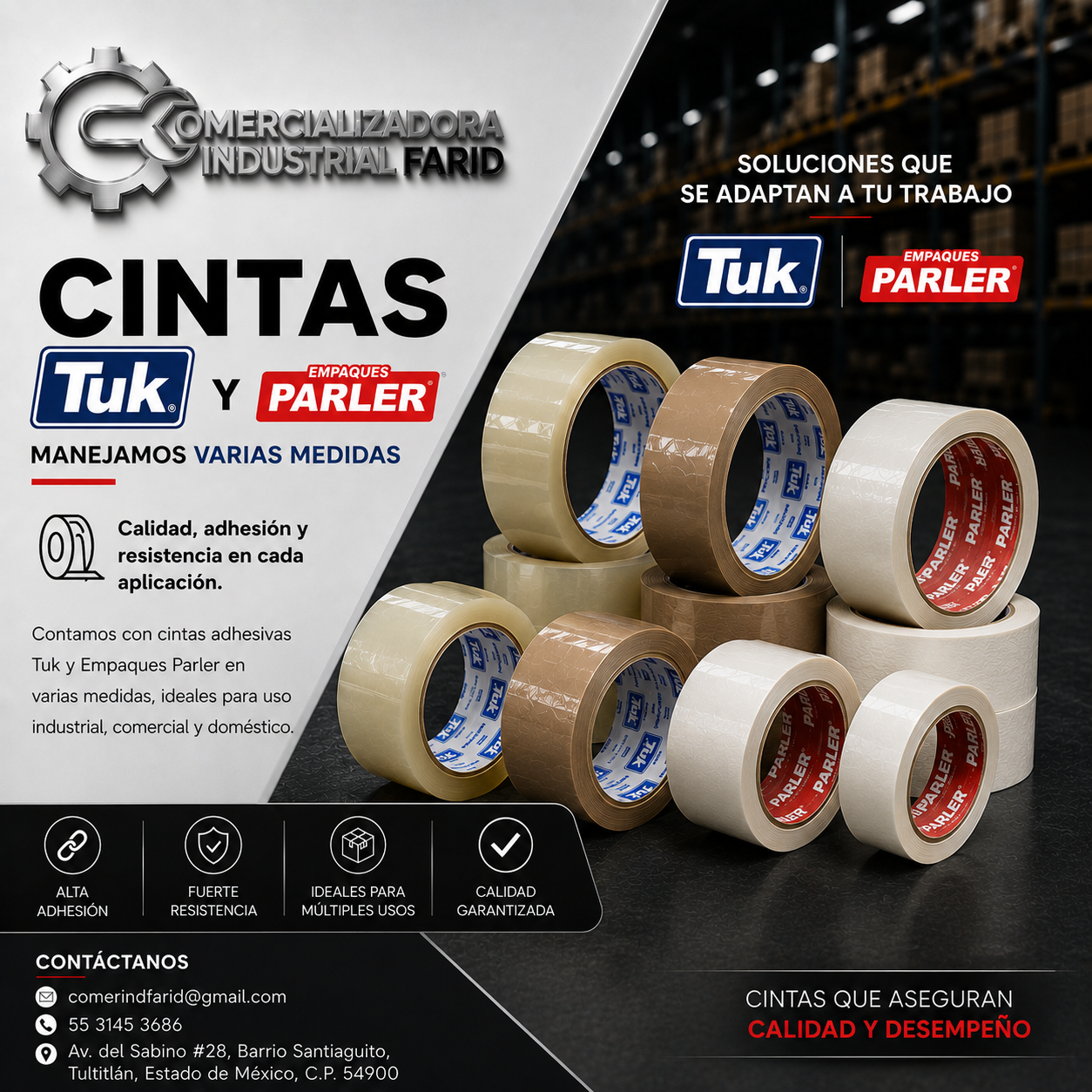 Cintas adicionales