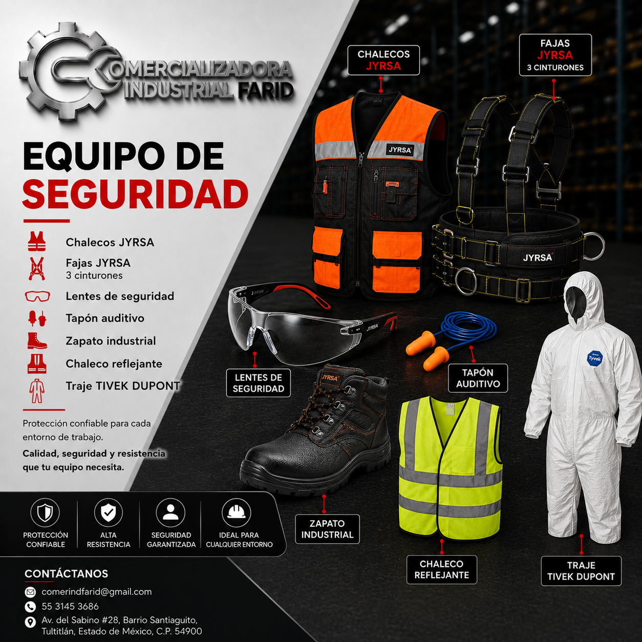 Equipo de seguridad industrial
