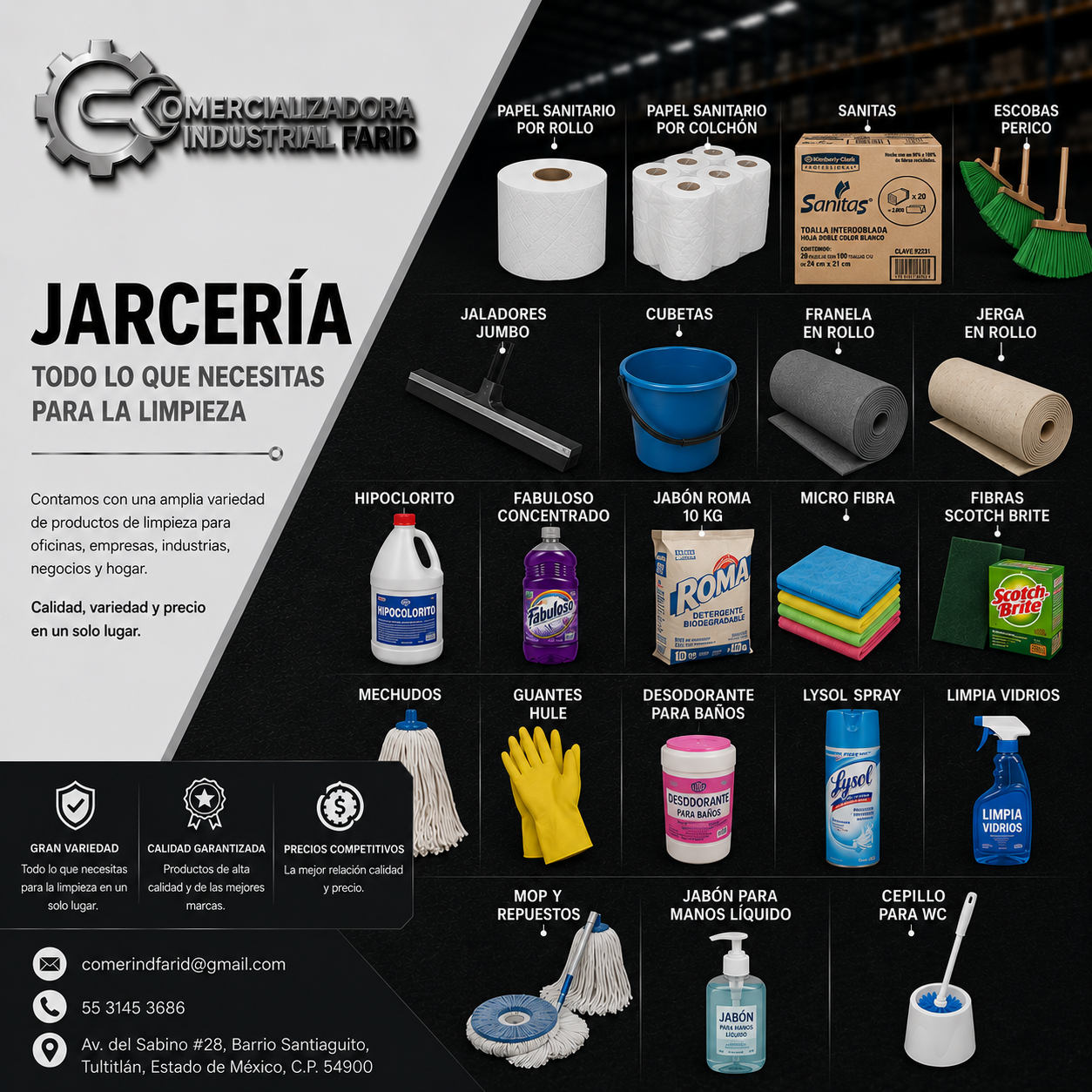 Jarcería y limpieza