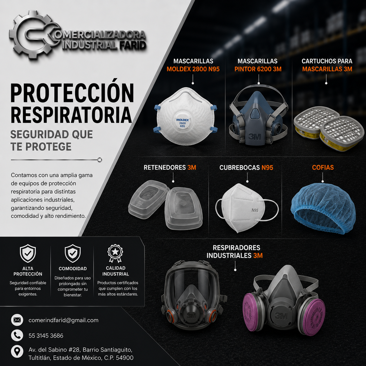 Protección respiratoria