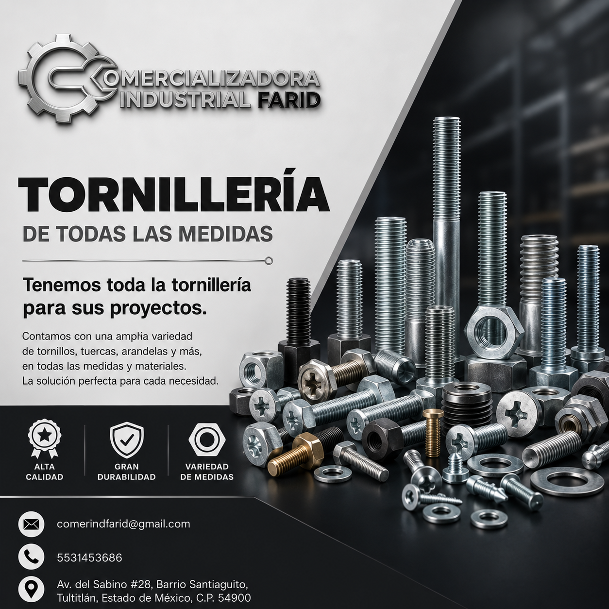 Tornillería industrial
